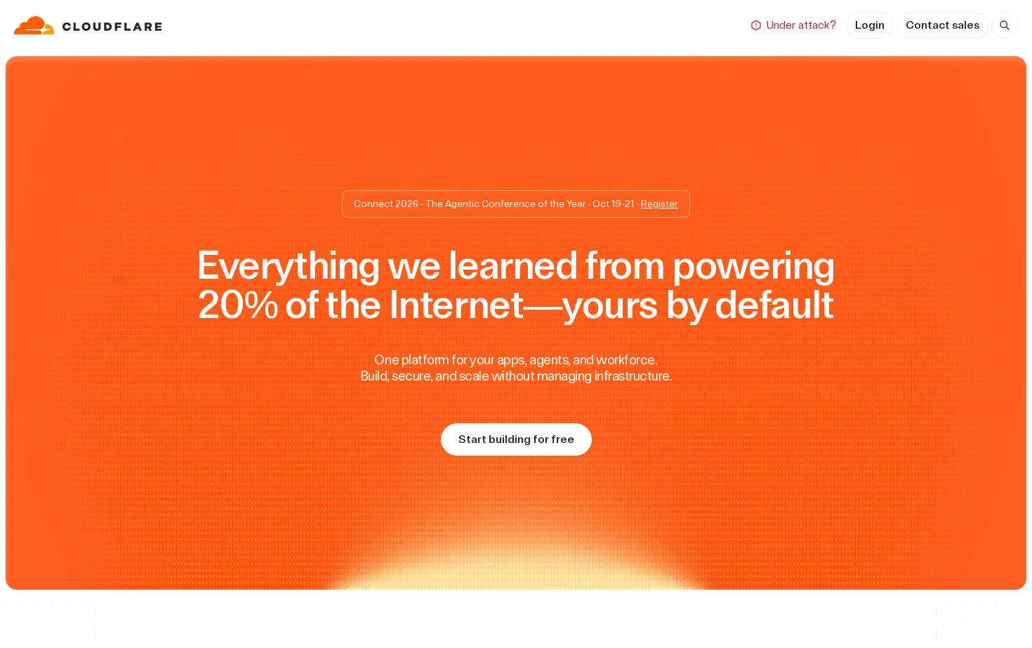 Cloudflare 页面快照